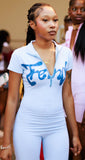 Blue “3TE” Essential One-Piece