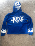 Blue/White 4th Quarter Grind Hoodies