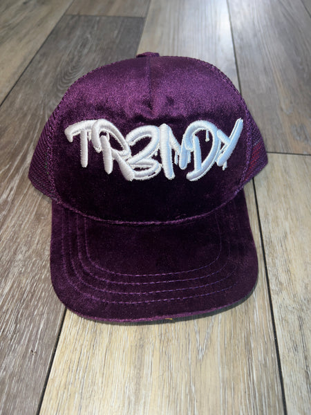 Purple Trendy Trucker Hat